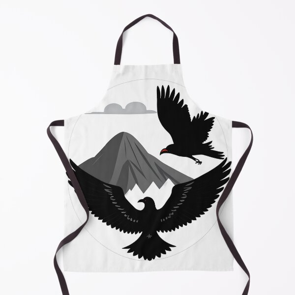 Item preview, Black Birds Over Gray Mountain designed and sold by For-Cat Studio.