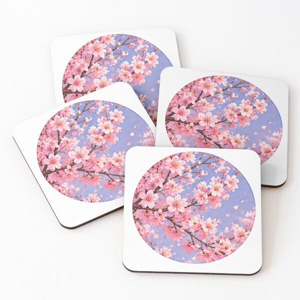 Item preview, Cherry Blossom Sky Circular Painting designed and sold by Rehnair.