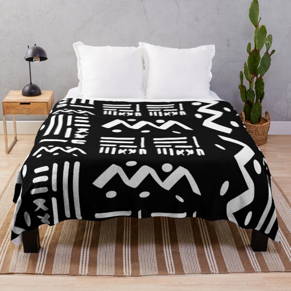 Item preview, African pattern black designed and sold by Wolagno.