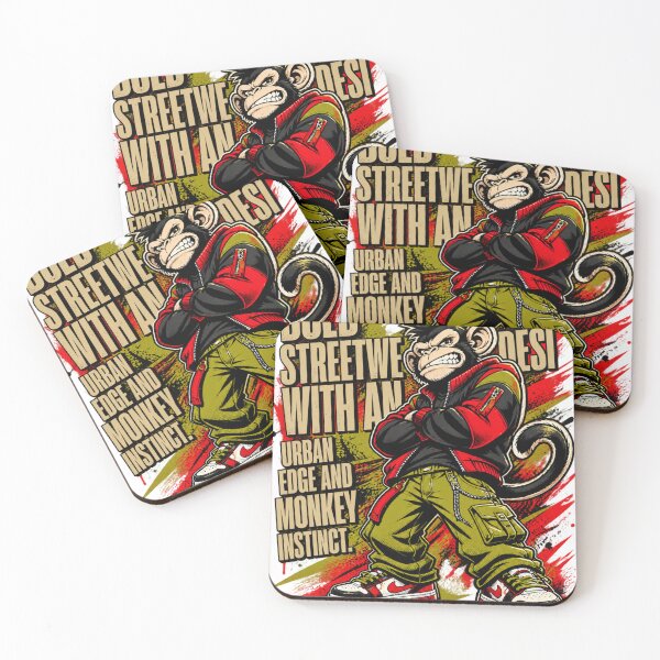 Item preview, Urban Monkey Streetwear Graffiti Art Design designed and sold by BAAKSHOP.