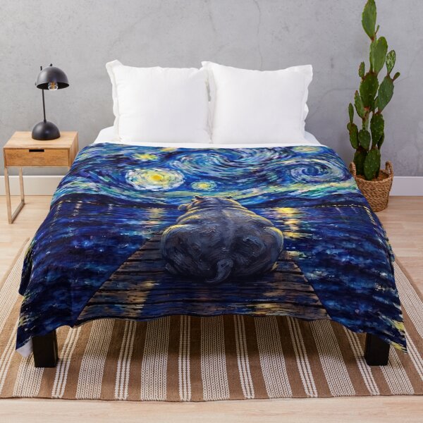 Item preview, Funny Hippopotamus Starry Night Painting Bridge Star Boys Girls Kids designed and sold by FurryHavenPH.