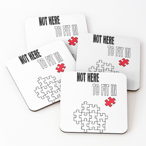 Item preview, Not here to fit in designed and sold by khy-art-print.