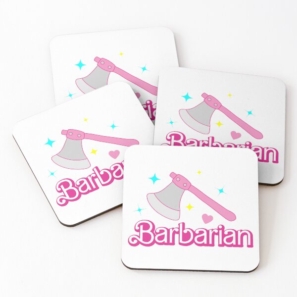 Item preview, Pink Barbarian D&D Girl Gamer Inspired designed and sold by queenbeanzdesign.
