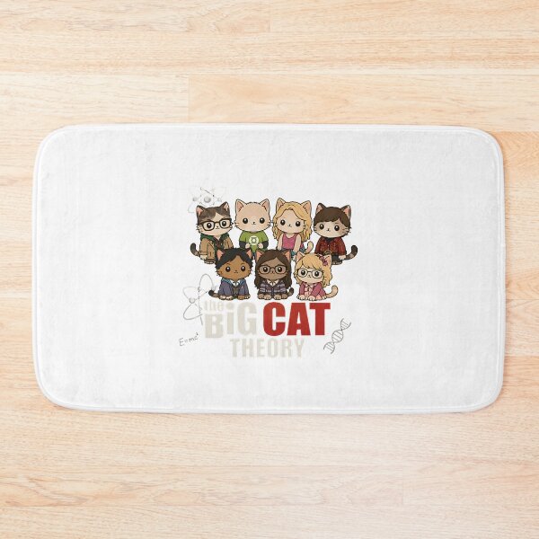 Item preview, The Big Cat Theory - Humorous and Clever Cat Lover Design designed and sold by shopanot.