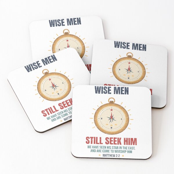 Item preview, Wise Men Still Seek Him Matthew 2:2 Vintage Compass Christmas designed and sold by ebocraft.