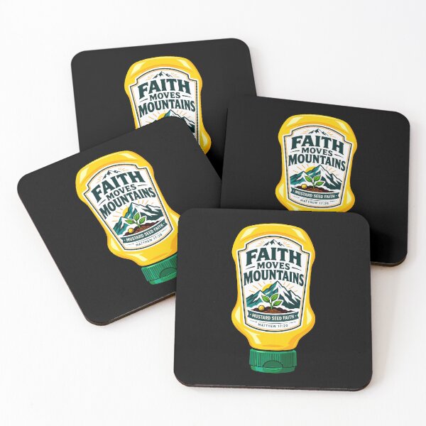 Item preview, Mustard Seed Faith – Faith Can Move Mountains - Matthew 17:20 designed and sold by plushism.