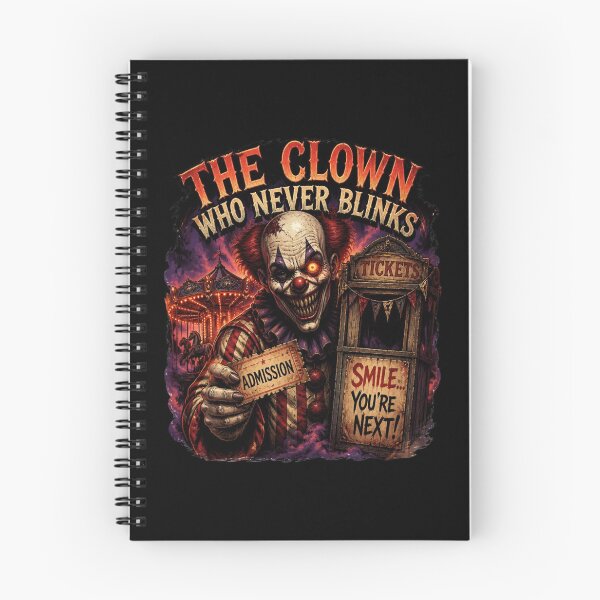 Item preview, The Clown Who Never Blinks designed and sold by tareankush.
