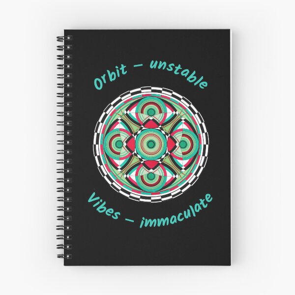 Item preview, Orbit - Unstable. Vibes - Immaculate — Psychedelic Orbit Mandala designed and sold by Portal Mandalas.