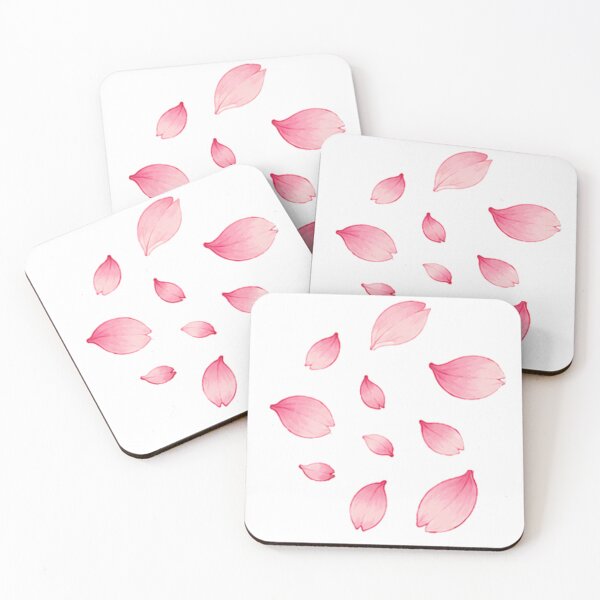 Item preview,  Falling Cherry Blossom Petals Watercolor Art designed and sold by Rehnair.