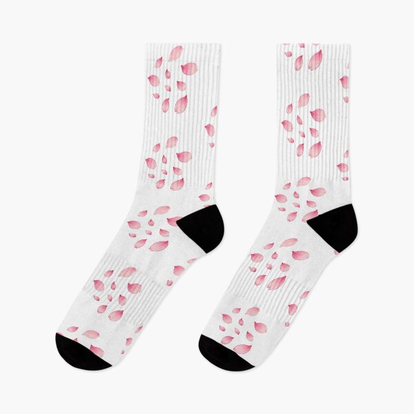 Item preview,  Falling Cherry Blossom Petals Watercolor Art designed and sold by Rehnair.