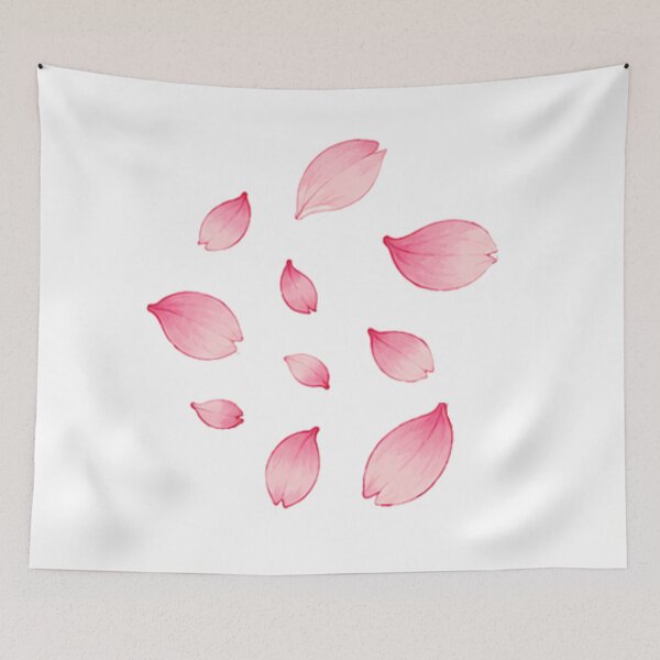 Item preview,  Falling Cherry Blossom Petals Watercolor Art designed and sold by Rehnair.