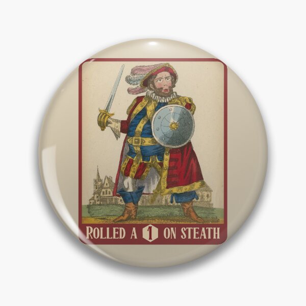 Item preview, Funny Vintage Knight TTRPG Gamer Meme designed and sold by InkyGenies.