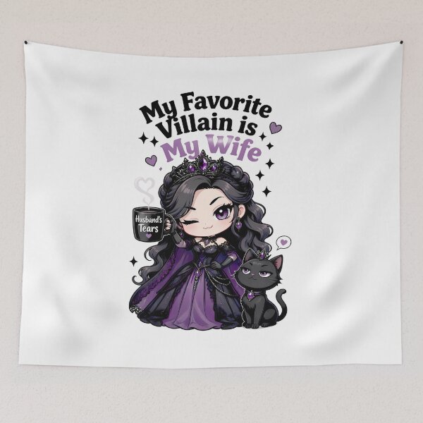 Item preview, Gothic Queen, Black Cat and Husband’s Tears designed and sold by Art-Arcade6.