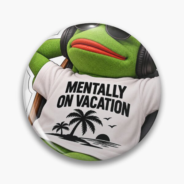 Item preview, Frog Mentally On Vacation designed and sold by DeutscheIronMan.