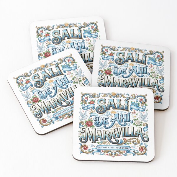 Item preview, I left there, Maravilla - Argentine Porteño Fileteado designed and sold by Esencia Argentina.