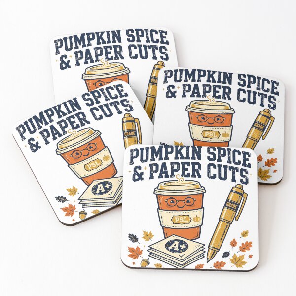 Item preview, Pumpkin Spice & Paper Cuts — Funny Thanksgiving Teacher Shirt — Gift for Teacher designed and sold by theStaffRoomHQ.