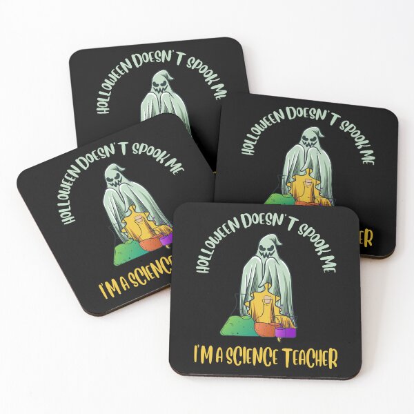 Item preview, Mens Halloween Doesnt Spook Me Im A Science Teacher Funny Gift designed and sold by ScienceCorner.