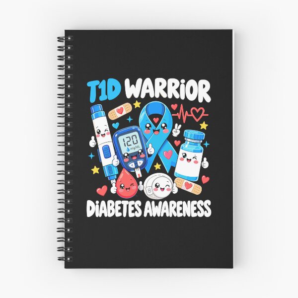 Item preview, Diabetes Awareness Funny Type 1 Diabetic Warrior designed and sold by Designart68.