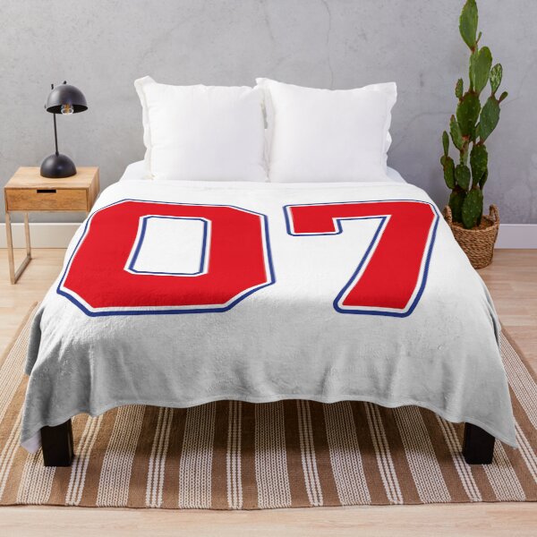 Item preview, 07 | Jersey Number 07 | Shirt Number 07 (Red / Blue) designed and sold by STUDIO-72.