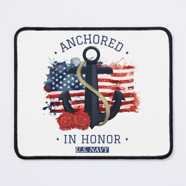 Item preview, Anchored In Honor U.S. Navy designed and sold by piercedgirl13.