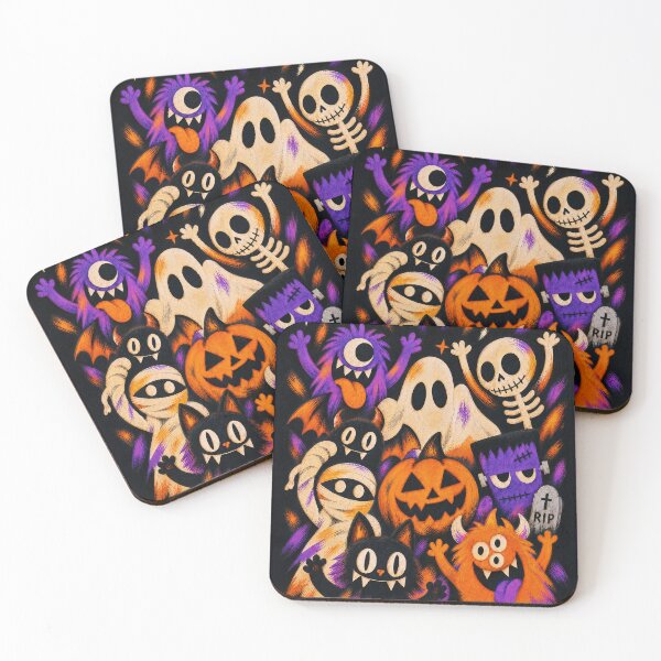 Item preview, Spooky Cartoon - Halloween Monster designed and sold by IMAGIPEEK.