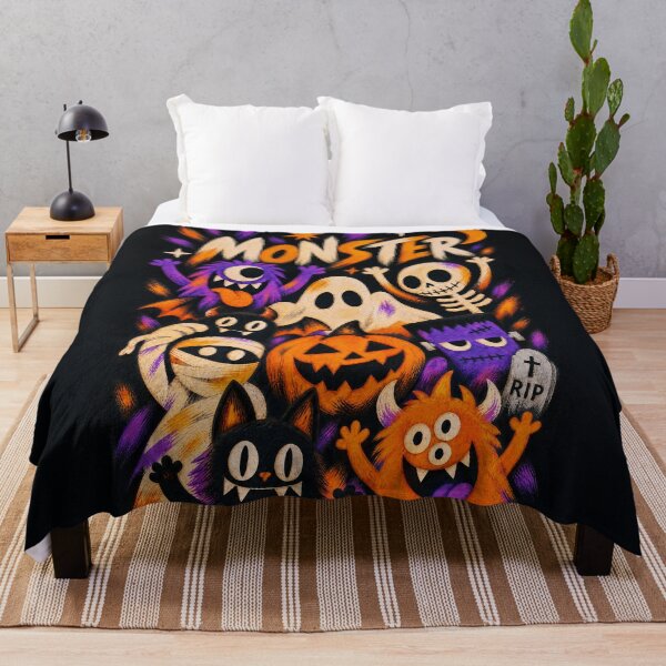 Item preview, Spooky Cartoon - Halloween Monster designed and sold by IMAGIPEEK.