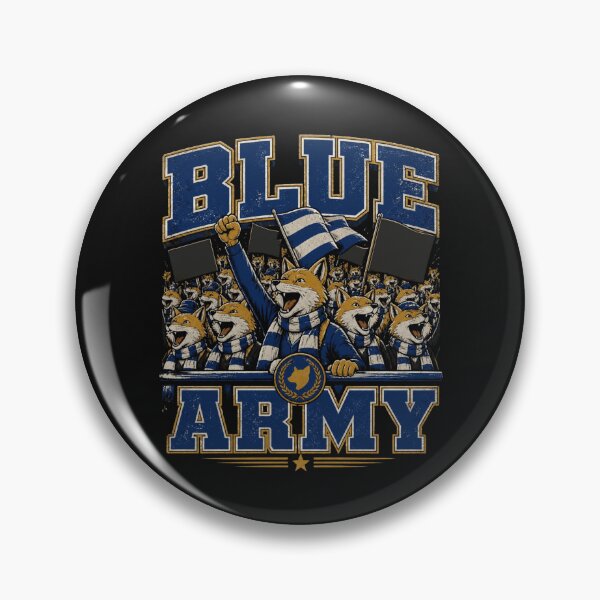 Item preview, Blue Army - Fox Football Fans Terrace designed and sold by Rebel Rewind.