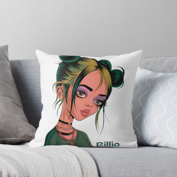 Item preview, Billie Eilish Inspired Cartoon Art Design for Fans designed and sold by abdelhamid dahou.