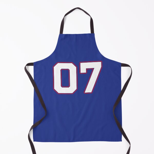 Item preview, 07 | Jersey Number 07 | Shirt Number 07 (White / Red) designed and sold by STUDIO-72.