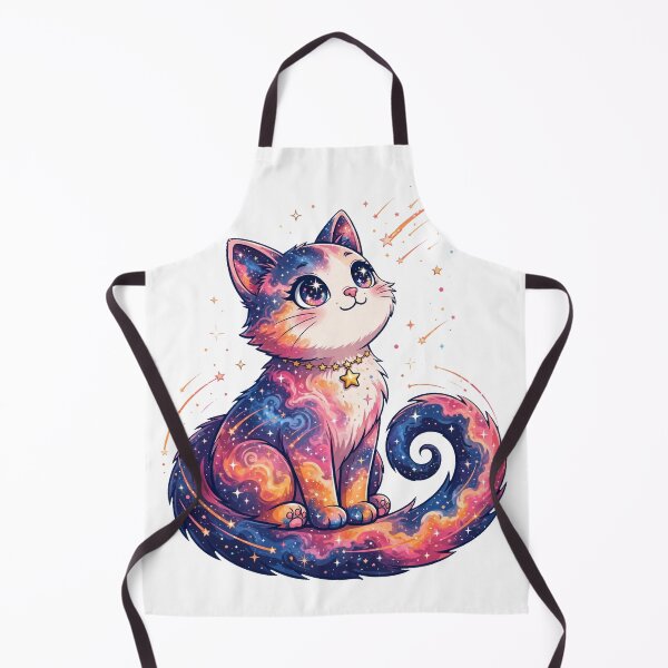 Item preview, Sunset Galaxy Cat - Star Gazing Kitten designed and sold by PrettyCrypt.