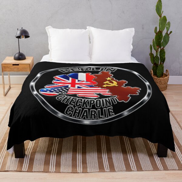 Item preview, Berlin - Checkpoint Charlie - Round - 3D - Transparent designed and sold by Military Insignia Products.