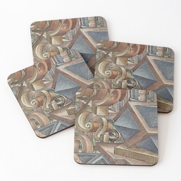 Item preview, Geometric Landscape Wall Art, Renaissance Architectural Fantasy by Lorenz Stöer designed and sold by RickE.