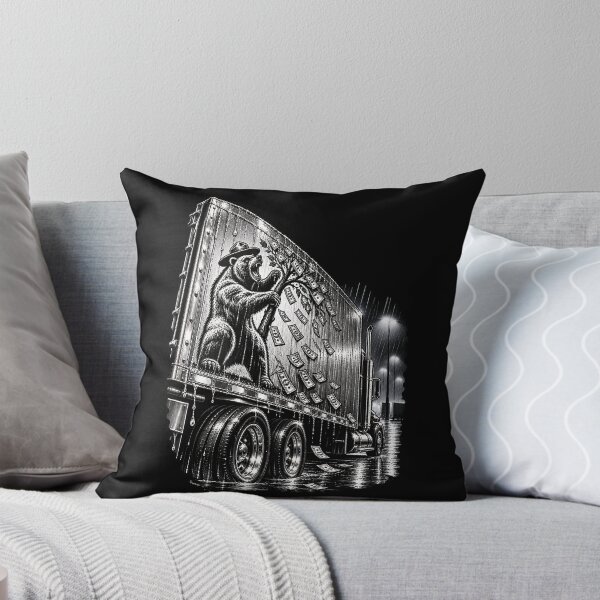 Item preview, Cowboy Grizzly Trucker & Cash Rain designed and sold by NomadForge.