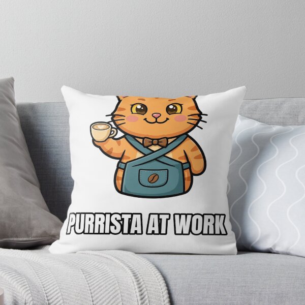 Item preview, Barista cat at work designed and sold by howmanjake04.