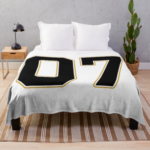 Item preview, 07 | Jersey Number 07 | Shirt Number 07 (Black / Gold) designed and sold by STUDIO-72.