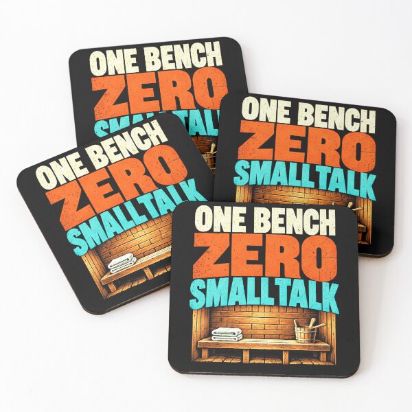 Item preview, One & Bench Smalltalk With Sauna Cold And No Plunge designed and sold by elderberry.