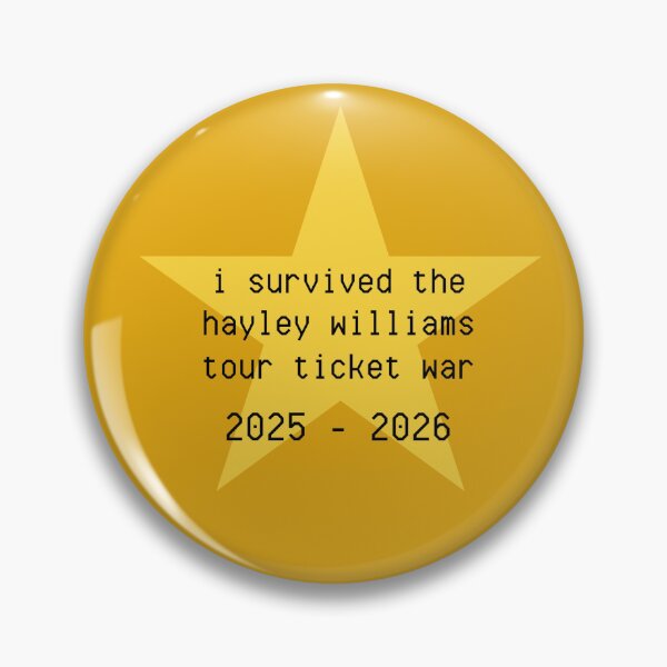 Item preview, I Survived the HW Tour Ticket War 2025 - 2026 designed and sold by HostilePoet17.