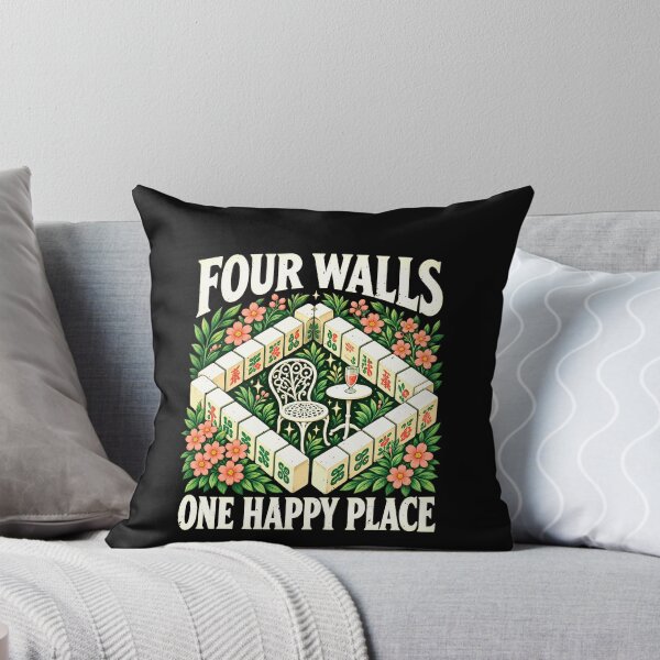 Item preview, A Mahjong Garden Retreat Behind Four Cozy Walls designed and sold by elderberry.