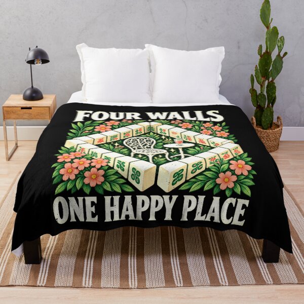 Item preview, A Mahjong Garden Retreat Behind Four Cozy Walls designed and sold by elderberry.