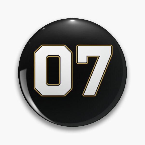 Item preview, 07 | Jersey Number 07 | Shirt Number 07 (White / Gold) designed and sold by STUDIO-72.