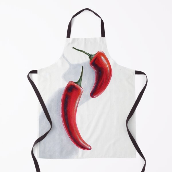 Item preview, Red Chili Peppers Botanical Illustration designed and sold by S. Amado.