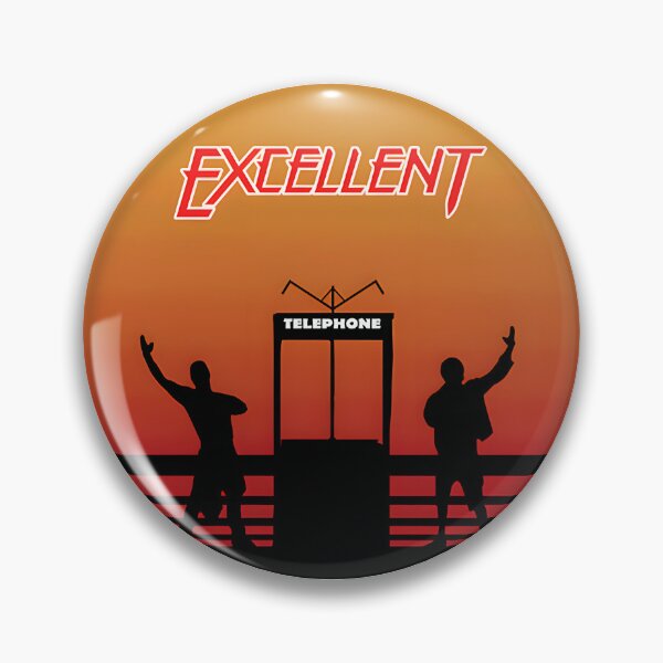 Item preview, Retro Style Excellent Adventure Inspired Circle Design designed and sold by shopingachraf.
