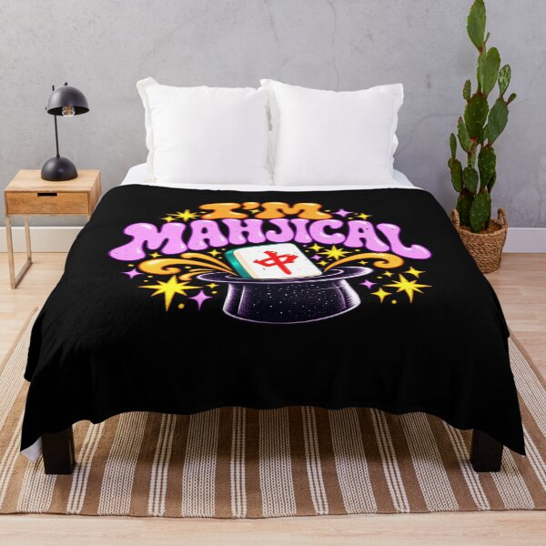 Item preview, I'm Mahjical With an Mahjong Magic Pun designed and sold by elderberry.