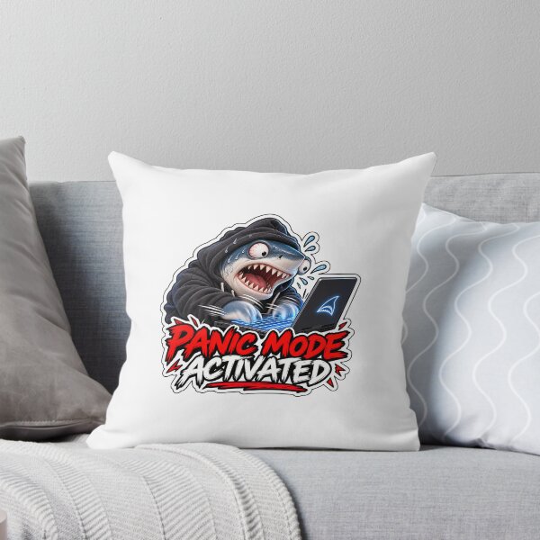 Item preview, Panic Mode Shark Laptop designed and sold by DeutscheIronMan.