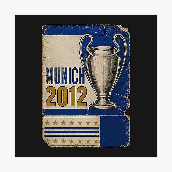 Item preview, Munich 2012 - Vintage Football Ticket designed and sold by Rebel Rewind.