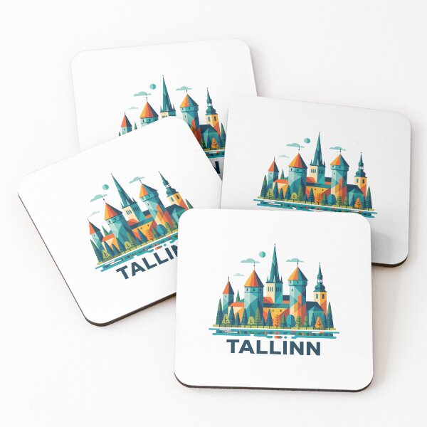 Item preview, Tallinn Estonia Medieval Old Town Travel Art designed and sold by OzzFrequency.