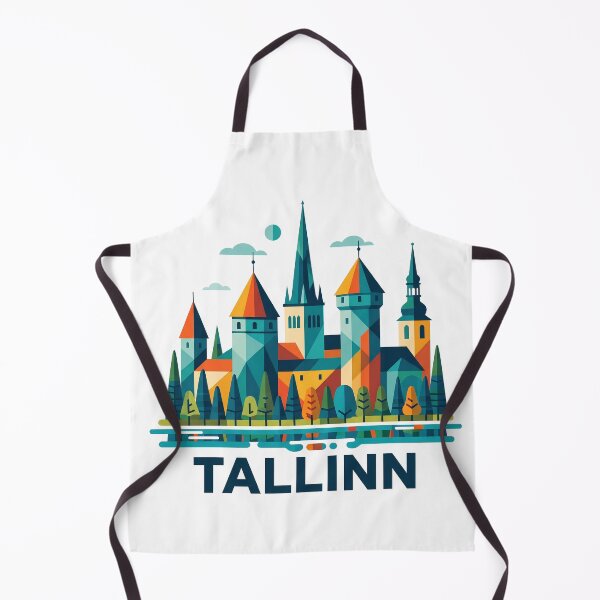 Item preview, Tallinn Estonia Medieval Old Town Travel Art designed and sold by OzzFrequency.