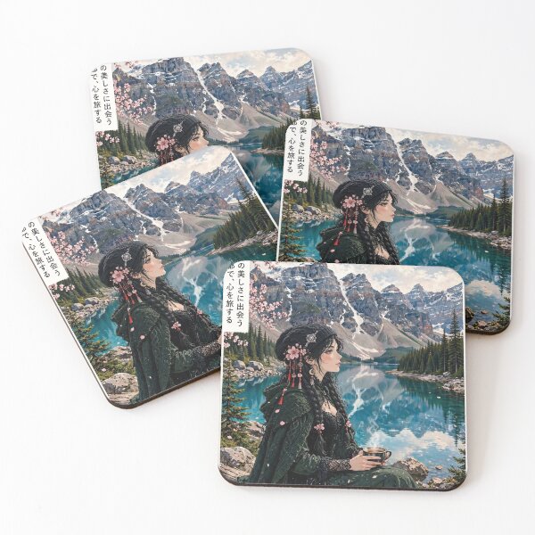 Item preview, Canada — Moraine Lake — Gothic Dreams in the Turquoise Wilderness designed and sold by DibujandoPorfa.