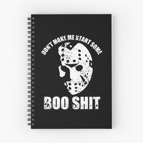 Item preview, Jason Voorhees Boo Shit Horror Mask Design designed and sold by Jesse Bennett.