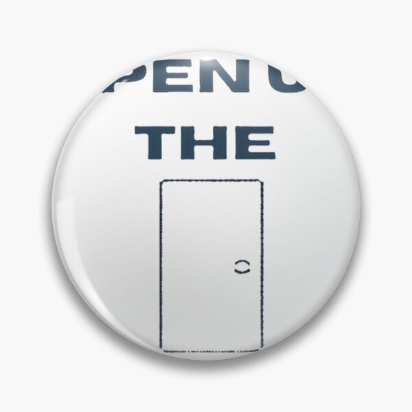 Item preview, Open Up The Door Inspirational Typography Design for Motivation and Positivity designed and sold by abdelhamid dahou.
